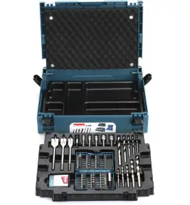 Vente de Kit 66embouts/forets makpac acc.makita, numéro 22165 / makita-accessoires_B-43044 à 110,28 €HT soit 132,34 €TTC. 