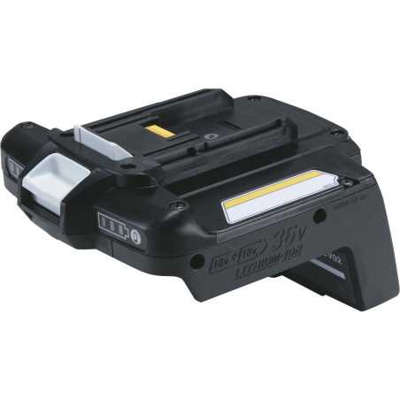 Vente de Adapt.2x18vli  36v bcv03 acc.makita, numéro 22223 / makita-accessoires_196809-7 à 93,57 €HT soit 112,29 €TTC. 