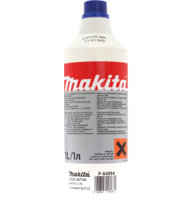 Vente de Detergent 1l acc.makita, numéro 22262 / makita-accessoires_P-64864 à 23,84 €HT soit 28,61 €TTC. 