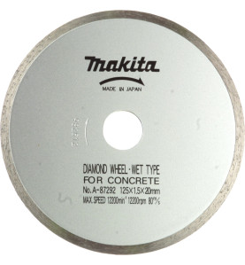 Vente de D.diamant 125mm eau acc.makita, numéro 22272 / makita-accessoires_B-21951 à 45,56 €HT soit 54,67 €TTC. 