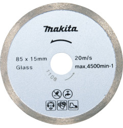 Vente de D.diamt eau  85x15x1.8 jc/a,e acc.makita, numéro 22274 / makita-accessoires_B-21098 à 38,32 €HT soit 45,98 €TTC. 