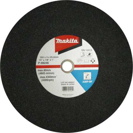 Vente de Disque syntetique beton d400 acc.makita, numéro 22325 / makita-accessoires_966161020 à 38,32 €HT soit 45,98 €TTC. 