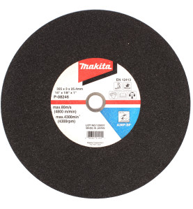 Vente de Disc tronc met 355x3 a30p 2g acc.makita, numéro 22354 / makita-accessoires_B-16891-5 à 45,56 €HT soit 54,67 €TTC. 