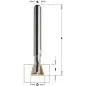 Fraise queue d'arronde diam 6.35 d9.5 i7.3 angle 19° ref 81809311**