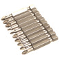 Embout posidrive 1-50 10p