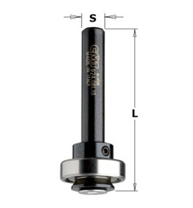 Vente de Arbre porte-fraise sans roulement+bague s6.35mm 
réf82406100** CMT, numéro 3126 / cmt_82406100 à 12,49 €HT soit 14,99 €