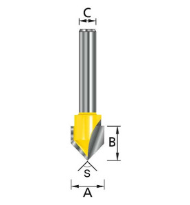 Vente de Fraise rainur v q6 d12,7 a90 acc.makita, numéro 23254 / makita-accessoires_D-47868 à 29,97 €HT soit 35,96 €TTC. 