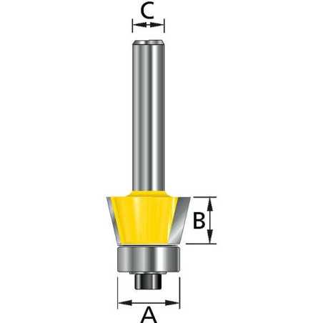 Vente de Fraise a chanf/rlt d17.2 q8 acc.makita, numéro 23273 / makita-accessoires_D-10609 à 25,51 €HT soit 30,61 €TTC. 