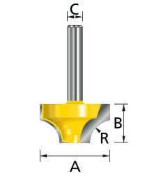 Vente de Fraise 1/4 rond 6-q12 acc.makita, numéro 23281 / makita-accessoires_793070-3 à 93,57 €HT soit 112,29 €TTC. 