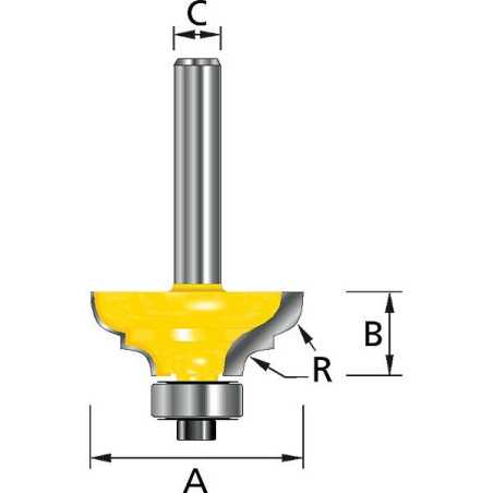 Vente de Fraise a profiler d38.1 q8 acc.makita, numéro 23290 / makita-accessoires_D-11623 à 62,27 €HT soit 74,72 €TTC. 