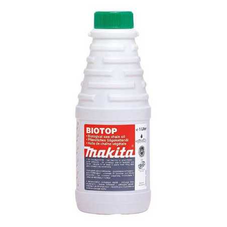 Vente de Huile chaine biotop makita 1l acc.makita, numéro 23617 / makita-accessoires_980008610 à 6,08 €HT soit 7,30 €TTC. 