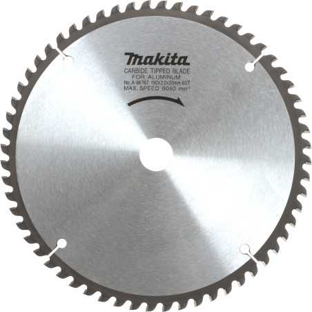 Vente de Lame carb 355-25-120d alu acc.makita, numéro 23829 / makita-accessoires_B-12522 à 177,12 €HT soit 212,54 €TTC. 