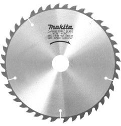 Vente de Lame carbure 216x30x40t bls820 acc.makita, numéro 23838 / makita-accessoires_A-86169 à 62,27 €HT soit 74,72 €TTC. 
