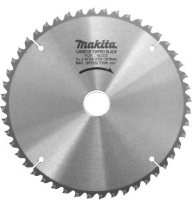 Vente de Lame carb 210-25(30)-48d bois acc.makita, numéro 23839 / makita-accessoires_A-81789 à 62,27 €HT soit 74,72 €TTC. 