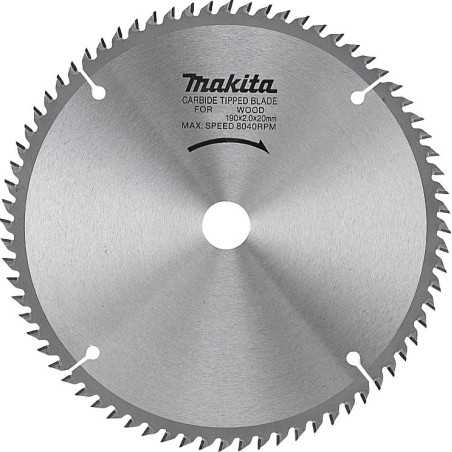 Vente de Lame carb 136mm16d bois bss501 acc.makita, numéro 23840 / makita-accessoires_B-09949 à 25,51 €HT soit 30,61 €TTC. 