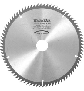 Vente de Lame carbure 216x30x80t bls820 acc.makita, numéro 23842 / makita-accessoires_A-86468 à 73,01 €HT soit 87,61 €TTC. 