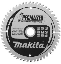 Vente de Lame carb 165-52d stratifie acc.makita, numéro 24013 / makita-accessoires_B-29452 à 73,01 €HT soit 87,61 €TTC. 