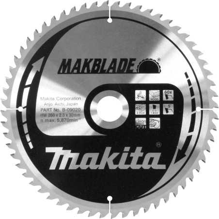 Vente de Lame carb 305-30-100d bois acc.makita, numéro 24026 / makita-accessoires_B-09123 à 99,14 €HT soit 118,97 €TTC. 