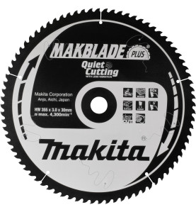Vente de Lame carb 355-30-80d ls1440 acc.makita, numéro 24027 / makita-accessoires_B-08741 à 132,56 €HT soit 159,07 €TTC. 