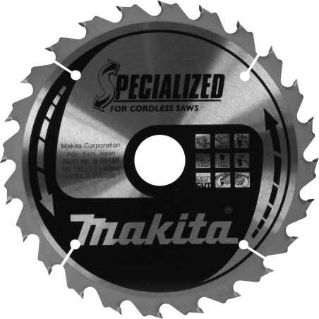Vente de Lame carbure 190x30x24d ssfil acc.makita, numéro 24031 / makita-accessoires_B-09195 à 43,46 €HT soit 52,15 €TTC. 