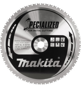 Vente de Lame carbure 305-25,4-60d acc.makita, numéro 24086 / makita-accessoires_B-09765 à 165,98 €HT soit 199,17 €TTC. 