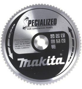 Vente de Lame carb 270-30-60d sandwitch acc.makita, numéro 24091 / makita-accessoires_B-17681 à 165,98 €HT soit 199,17 €TTC. 