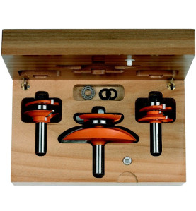 Vente de Coffrets de 3 fraises plate-bande - Profil D (3HW pz.) Ø89 - S : 12 - Rotation : DROITE CMT, numéro 3249 / cmt_90052111