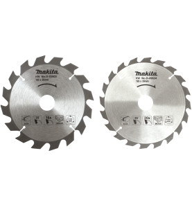 Vente de 2 lames carb 185-16d+20d bois acc.makita, numéro 24163 / makita-accessoires_D-20052 à 38,32 €HT soit 45,98 €TTC. 