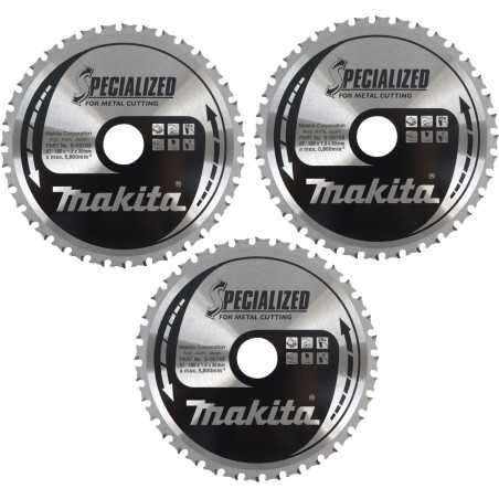 Vente de Lame carbure metal 185x30x36d acc.makita, numéro 24167 / makita-accessoires_B-34768 à 221,68 €HT soit 266,01 €TTC. 