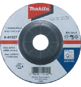 Vente de Meule met 230x6 a36p 2,5g acc.makita, numéro 24329 / makita-accessoires_A-80955 à 5,24 €HT soit 6,28 €TTC. 