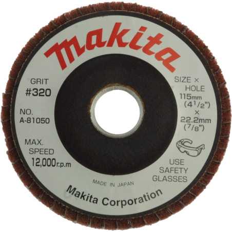 Vente de D.abrasif avec fibre 115-180 acc.makita, numéro 24531 / makita-accessoires_A-81044 à 20,50 €HT soit 24,60 €TTC. 