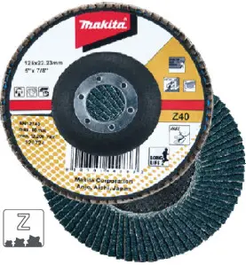 Vente de Plateau lamel x125 z80 plat acc.makita, numéro 24572 / makita-accessoires_B-22800 à 6,96 €HT soit 8,35 €TTC. 