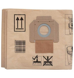 Vente de Sac papier (x5) acc.makita, numéro 24897 / makita-accessoires_P-70194 à 29,97 €HT soit 35,96 €TTC. 