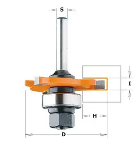 Vente de Fraise disque pour rainurage 3 coupes carbure sdiam 8 i4mm ref 92234011a** CMT, numéro 3388 / cmt_92234011A à 34,16 €