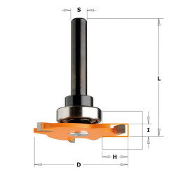 Vente de Fraise disque pour rainurage i5 d47.6 queue de 8 z3hm ref 92335011a** CMT, numéro 3397 / cmt_92335011A à 40,41 €