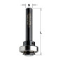 Arbre porte scie sans roulement avec bague s8 z 3 ref 92408100**