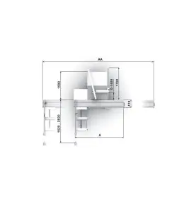 Scie à format FPNP3200ELM TRI 7,5 CV et inciseur HolzProfi