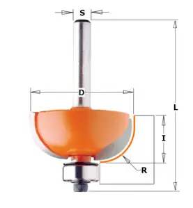 Vente de Fraises pour profil congé - R : 16 - D : 44.5 - l : 18.5 - L : 67 - S : 12 - Rotation : DROITE CMT, numéro 3450 / cmt_9