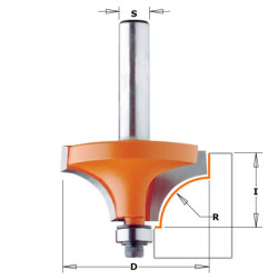 Vente de Fraises pour quart de rond - R : 3 - D : 18.7 - l : 12.7 - S : 8 - Rotation : DROITE CMT, numéro 3475 / cmt_93918711 à 