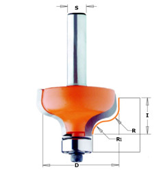 Vente de Fraises pour moulures décoratives - R : 4 - D : 28.7 - l : 13 - S : 12 - Rotation : DROITE CMT, numéro 3574 / cmt_95954
