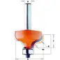 Fraises pour moulures décoratives - R : 4 - D : 28.7 - l : 13 - S : 12 - Rotation : DROITE