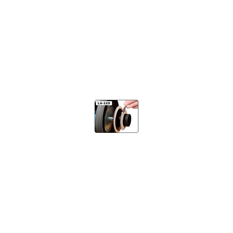 Disque de démorfilage profilé en cuir LA120 Tormek Disque de démorfilage profilé en cuir LA120 Tormek
