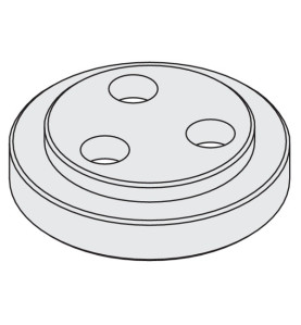 Vente de Collerettes pour mandrins - Mâle - Plateau en aluminium pour mandrins 183.250 - D : 69.5 CMT, numéro 3687 / cmt_9925010