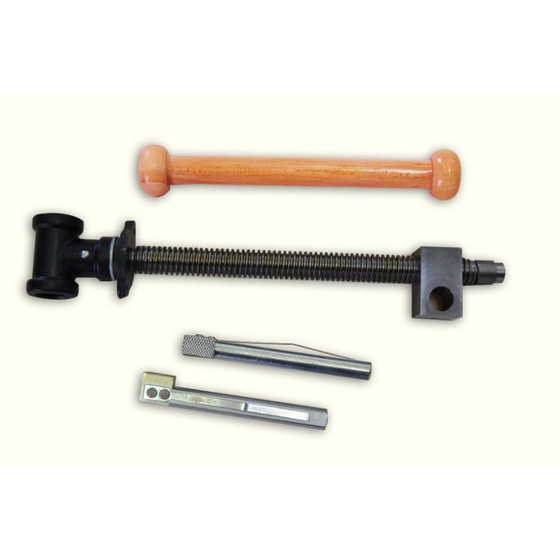 Presse à chariot - livrée avec deux poteaux de serrage Option d'établi / Vendu uniquement avec un établi Presse à chariot - livrée avec deux poteaux de serrage Option d'établi / Vendu uniquement avec un établi