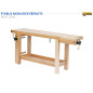 Etabli de Menuisier/Ebeniste - Qualité Professionelle / Fabrication Francaise - Etablis Francois Etabli de Menuisier/Ebeniste - Qualité Professionelle / Fabrication Francaise - Etablis Francois