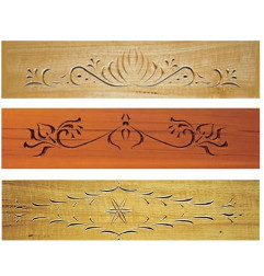 Vente de Système de défonceuse 3D Carver - Dessins pour balustrades et panneaux - D - Dessin Folklore - Dimensions : 550x110 CMT
