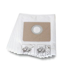 Vente de Sac à poussière non tissé 25L - Pack de 5 Référence 31345061010 Fein Fein, numéro 41743 / fein_31345061010 à 28,91 €HT 