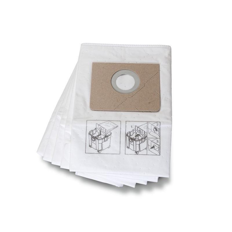 Sac à poussière non tissé 35L - Pack de 5 Référence 31345062010 Fein Sac à poussière non tissé 35L - Pack de 5 Référence 31345062010 Fein