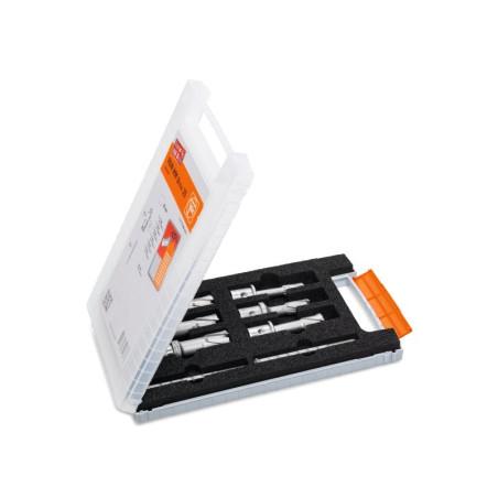 Set d’accessoires - Best of cutters carbure Ultra 50 Weldon 3/4" - Ø12, 14, 16, 18, 20, 22x50mm Référence 63127276020 Fein