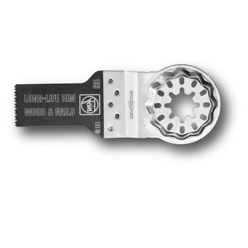 Lame de scie E-Cut Long-Life BIM Starlock 34x20mm - Pack de 3 Référence 63502183220 Fein Lame de scie E-Cut Long-Life BIM Starlock 34x20mm - Pack de 3 Référence 63502183220 Fein